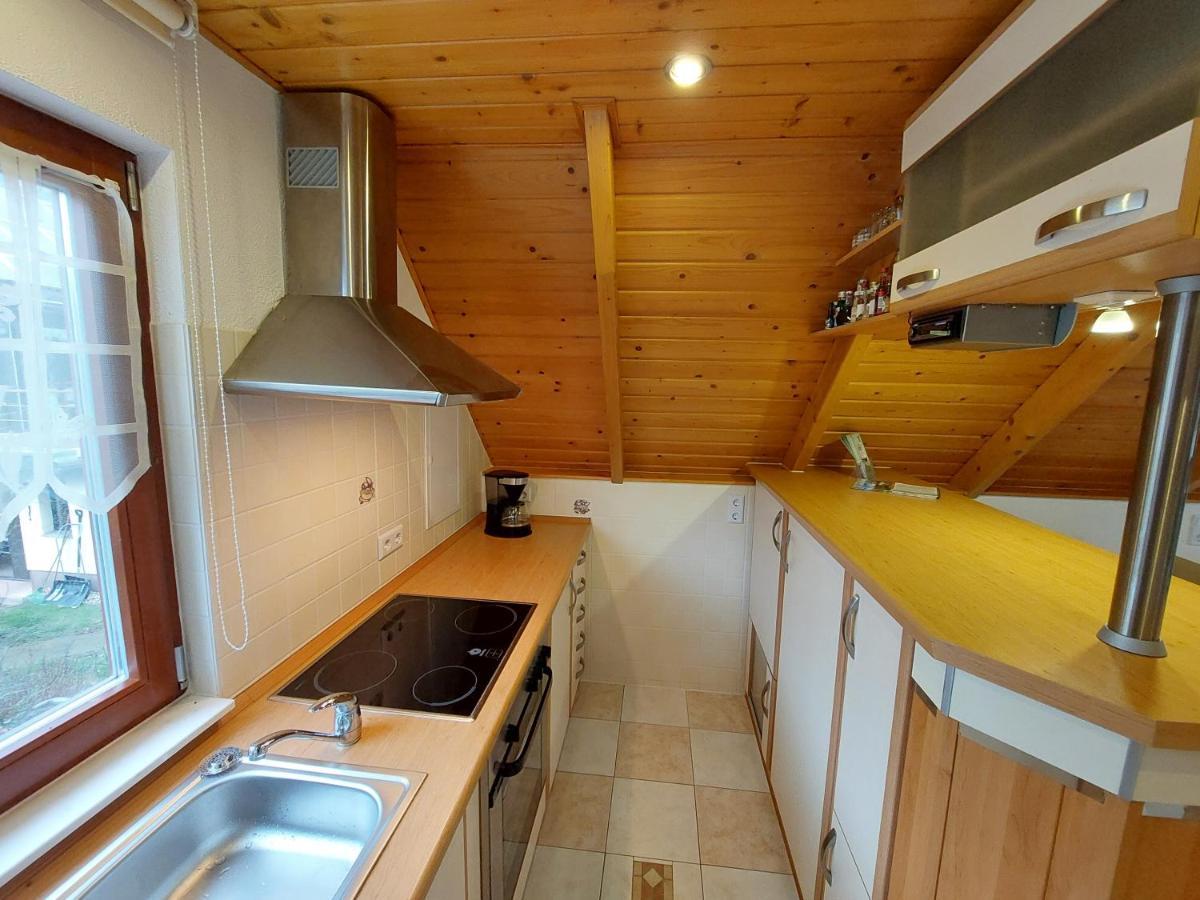 Ferienwohnung Zur Saaleaue Wettin Exterior foto